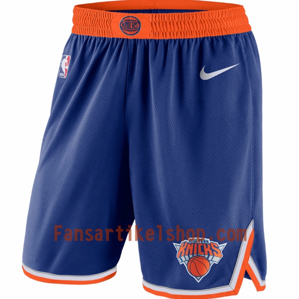 NBA New York Knick Herren Shorts Blau Nike Swingman NBA New York Knick Herren Shorts Blau Nike Swingman